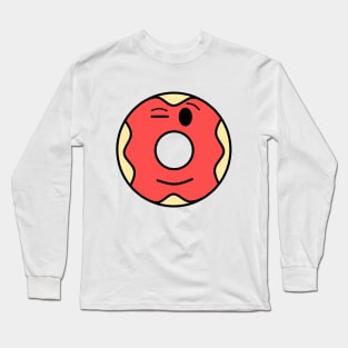 The Winking Donut Long Sleeve T-Shirt